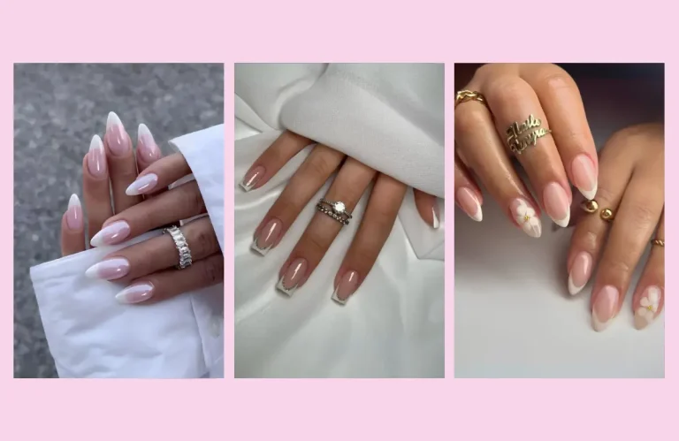 50+ White French Tip Nails