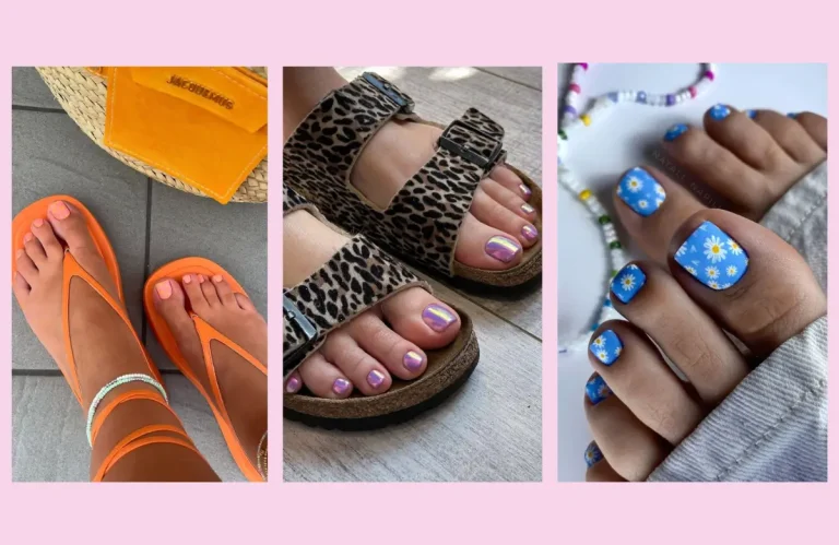 Spring Toe Nail Designs Banner