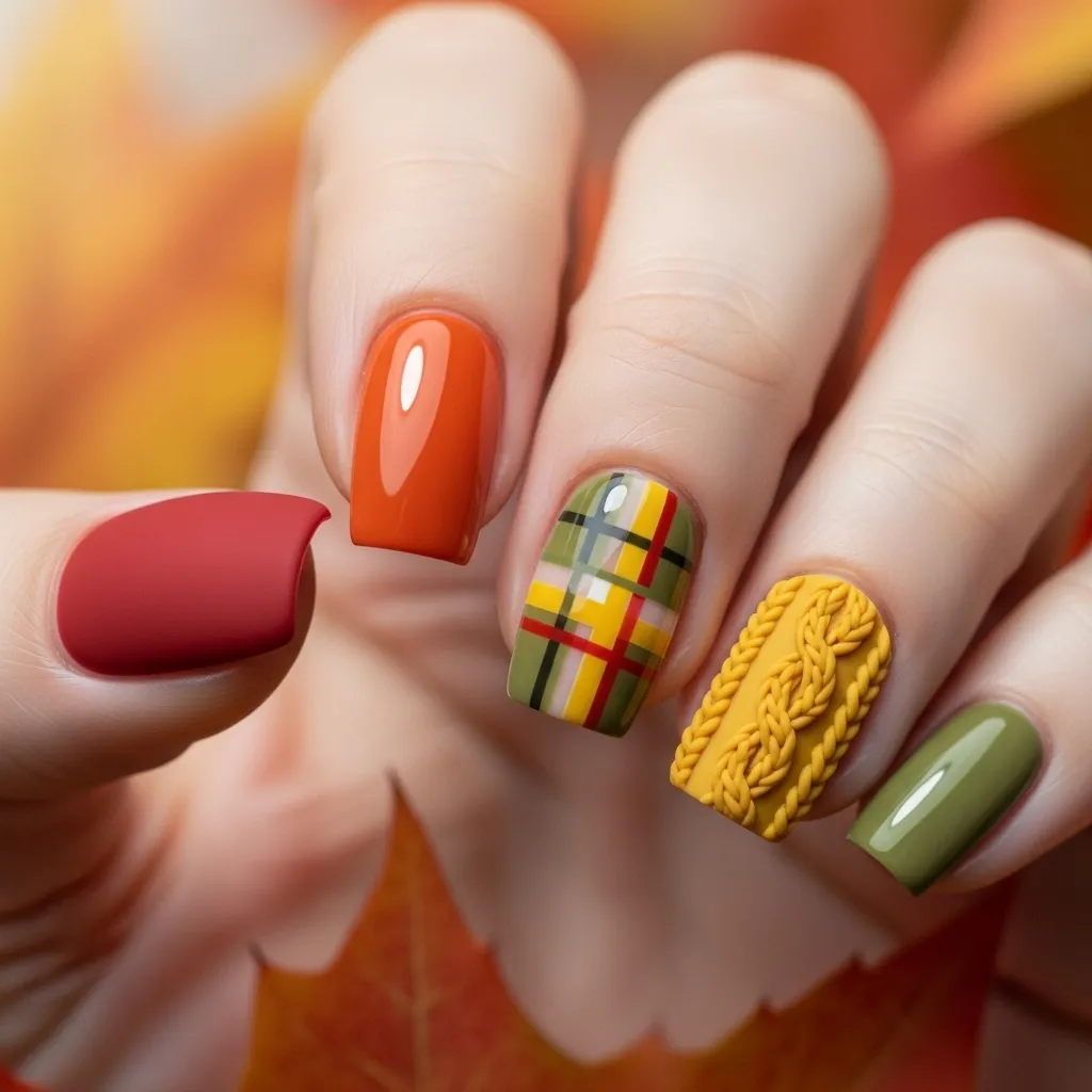 Collection of sweater nails.