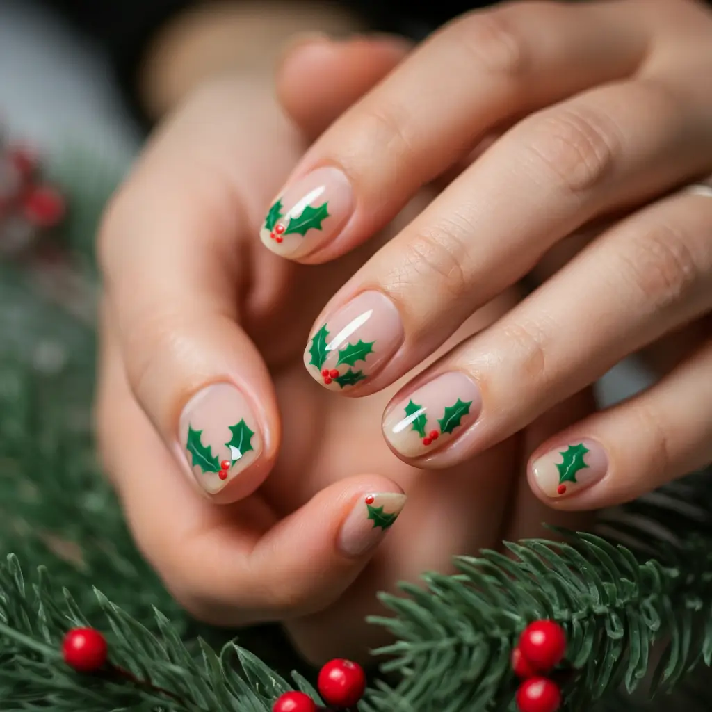 Holly Jolly Berries and Leaves