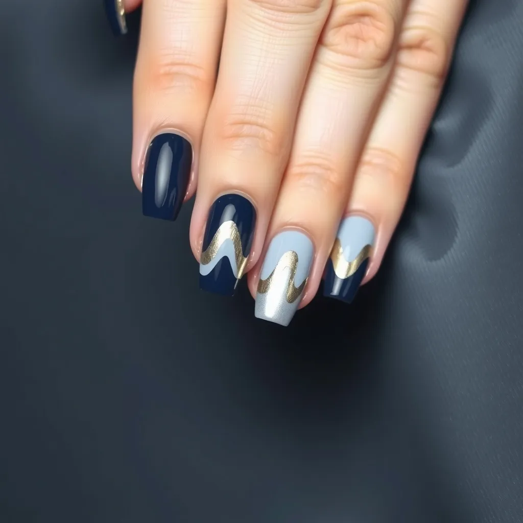 negative space nails